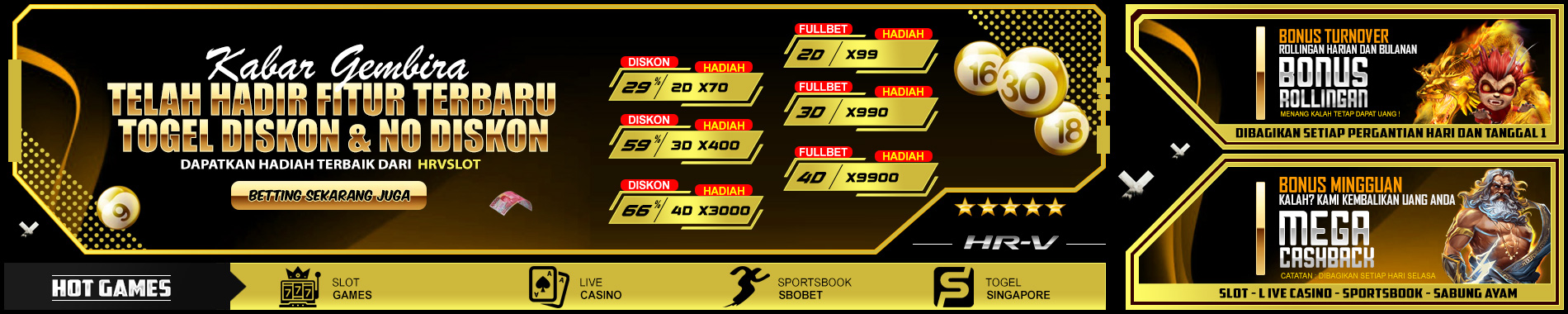 hrvslot online terpercaya |  Event cashback dan rollingan setiap hari