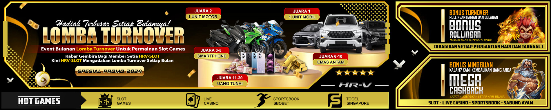 hrvslot online terpercaya |  Event cashback dan rollingan setiap hari